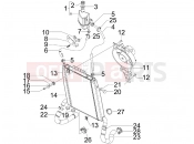 Cooling system - Gilera Nexus 300 ie 2011