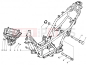gilera Nexus 500 Chasis
