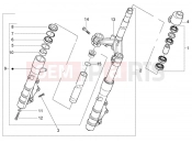 gilera Nexus 500 Fork