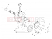 gilera 2008 Nexus 500 Crankshaft