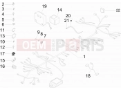 gilera 2009 Nexus 500 Main cable harness