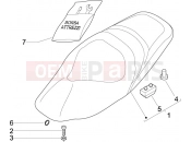 gilera 2009 Nexus 500 Saddle/seats