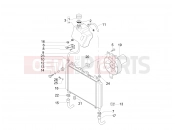 gilera 2011 Nexus 500 Cooling system