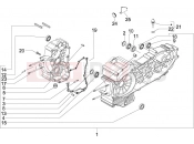 gilera 2011 Nexus 500 Crankcase
