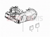 gilera 2011 Nexus 500 Engine, assembly