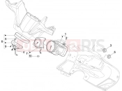 gilera 2011 Nexus 500 Meter combination - Cruscotto