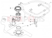 gilera 2011 Nexus 500 Supply system