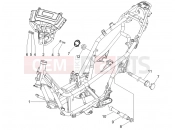 gilera 2007 Nexus 500 SP Frame/bodywork