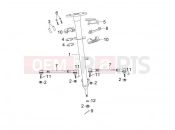 gilera 2008 Oregon 250 Steering post articulation
