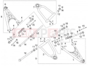 gilera 2008 Oregon 250 Swinging arm