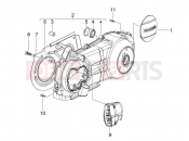 gilera 2010 Oregon 250 Crankcase cover - Crankcase cooling