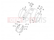 gilera 2010 Oregon 250 Front covers - Mudflaps