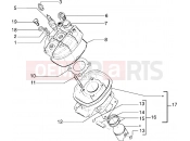 gilera RK 50 Head-cylinder-piston
