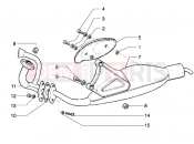 GILERA Runner 50 2T Silencer