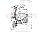 GILERA Runner 50 2T Transmissions