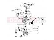 gilera Runner 180 FXR 2T Carburettor mikuni