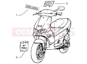 gilera Runner 50 Poggiali Emblems