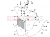 gilera 2005 Runner 50 Pure Jet SC Cooling system