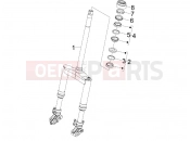 gilera 2005 Runner 50 Pure Jet SC Fork/steering tube - Steering bearing unit