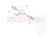 gilera 2009 Runner 50 ST Pure Jet Crankshaft