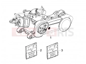 gilera 2009 Runner 50 ST Pure Jet Engine, assembly