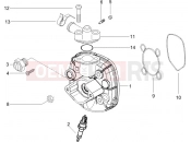 gilera 2005 Runner 50 Pure Jet Cylinder head cover