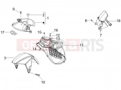 gilera 2005 Runner 50 Pure Jet Wheel huosing - Mudguard