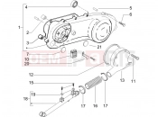 gilera 2010 Runner 50 Pure Jet Crankcase cover - Crankcase cooling