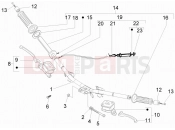 gilera 2010 Runner 50 Pure Jet Handlebars - Master cil.