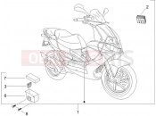 gilera 2010 Runner 50 Pure Jet Main cable harness