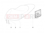 gilera 2010 Runner 50 Pure Jet Saddle/seats