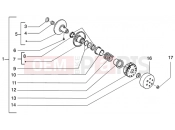 Driven pulley - Gilera Runner 50 Purejet
