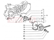 Driving pulley - Gilera Runner 50 Purejet