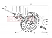 Front wheel - Gilera Runner 50 Purejet
