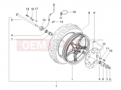 Front wheel - Gilera Runner 50 Race Pure Jet 2005