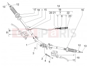 Handlebars - Master cil. - Gilera Runner 50 Race Pure Jet 2005