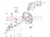 Throttle body - Injector - Induction joint - Gilera Runner 50 Race Pure Jet 2006