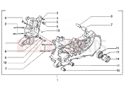 gilera Runner 50 SP Crankase
