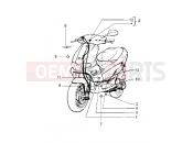 gilera Runner 50 SP bowdenek