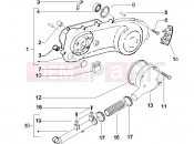 gilera 2007 Runner 50 SP -SC- Crankcase cover - Crankcase cooling