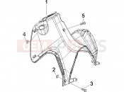 gilera 2007 Runner 50 SP -SC- Front glove-box - Knee-guard panel