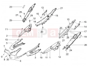 gilera 2009 Runner 50 SP -SC- Side cover - Spoiler