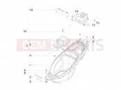gilera 2011 Runner 50 SP Helmet huosing - Undersaddle