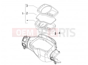 gilera 2013 Runner 50 SP Meter combination - Cruscotto