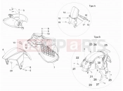 gilera 2013 Runner 50 SP Wheel huosing - Mudguard