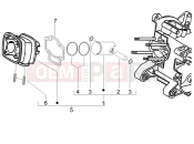 gilera 2014 Runner 50 SP Cylinder-piston-wrist pin unit