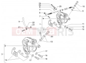 gilera 2007 Runner 50 SP Brakes pipes - Calipers
