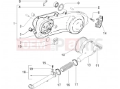 gilera 2007 Runner 50 SP Crankcase cover - Crankcase cooling
