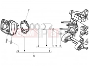gilera 2007 Runner 50 SP Cylinder-piston-wrist pin unit