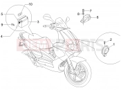 gilera 2007 Runner 50 SP kezelőszervek - akkumulátor